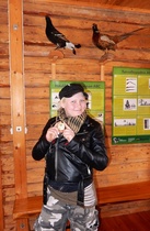 Voittajan on helppo hymyillä: vänrikki Kati Markkanen.